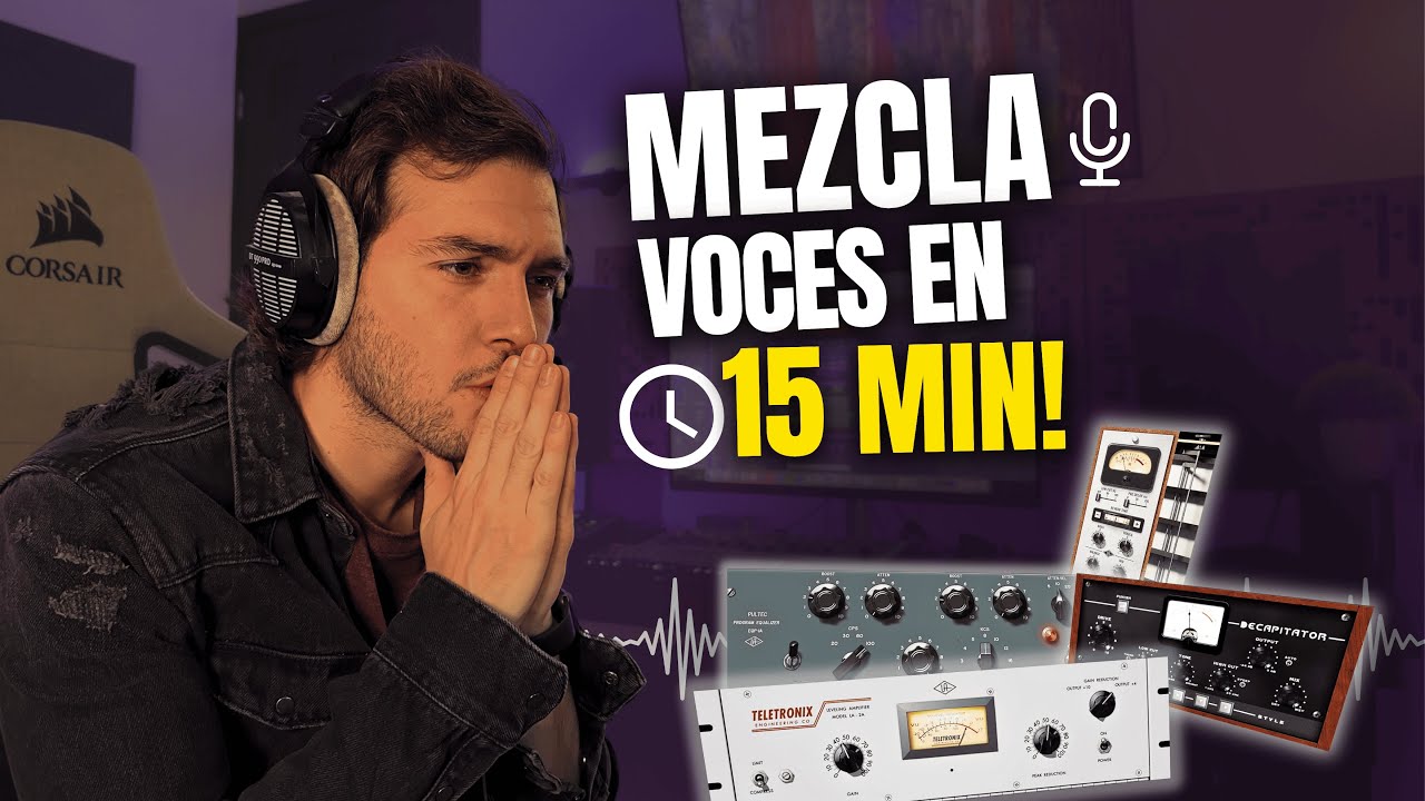 Cómo Mezclar Voces Profesionales (Paso a Paso)