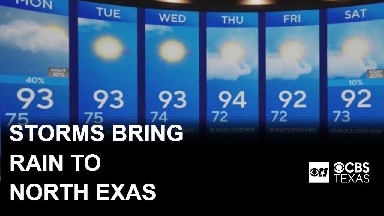 Storms bring heavy rain and winds to North Texas