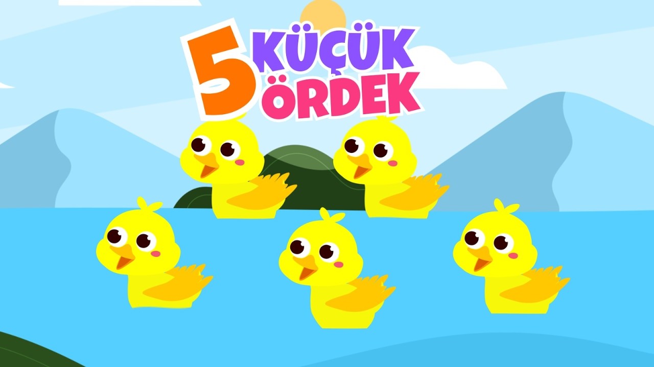 5 Küçük Ördek + Daha Fazlası | Eğlenceli Çocuk ve Bebek Şarkıları | Çizgi Film