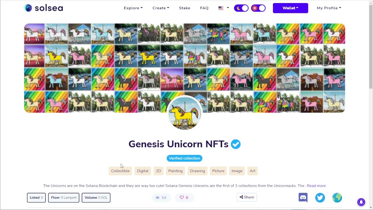 How to check your minted NFT traits on Solsea