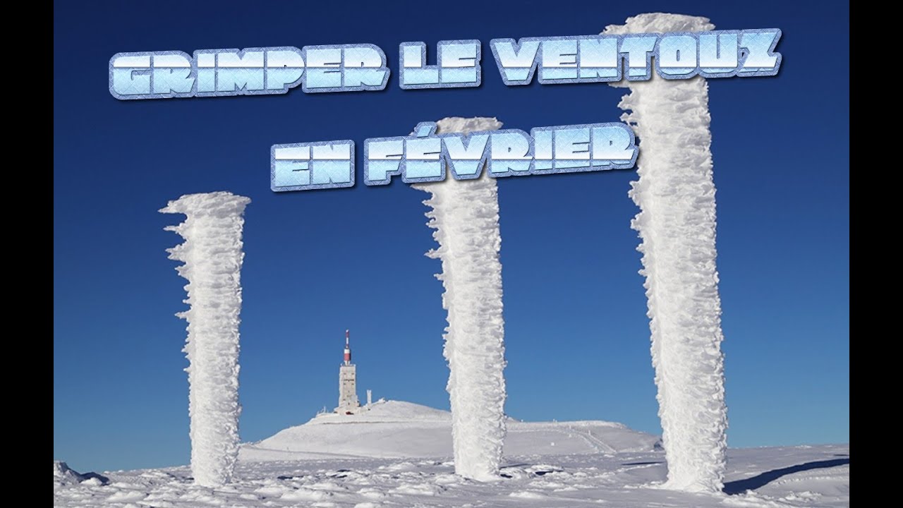 Le Mont Ventoux en février