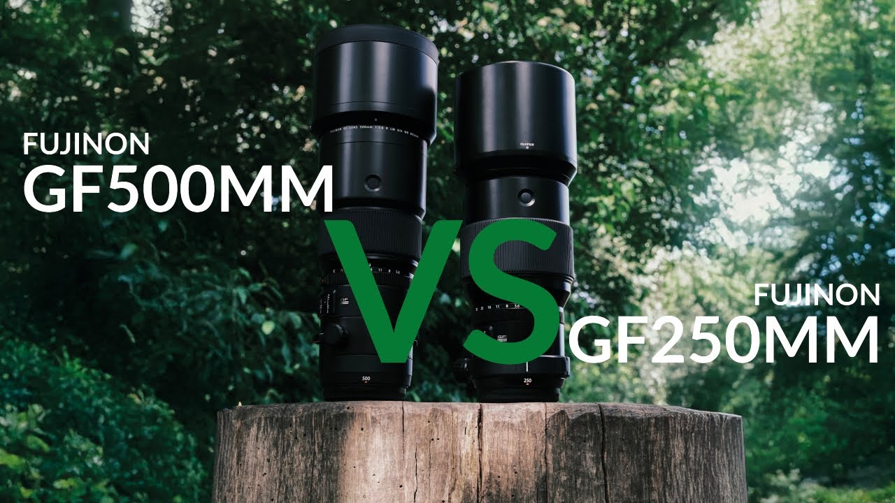 GF500mm VS GF250mm