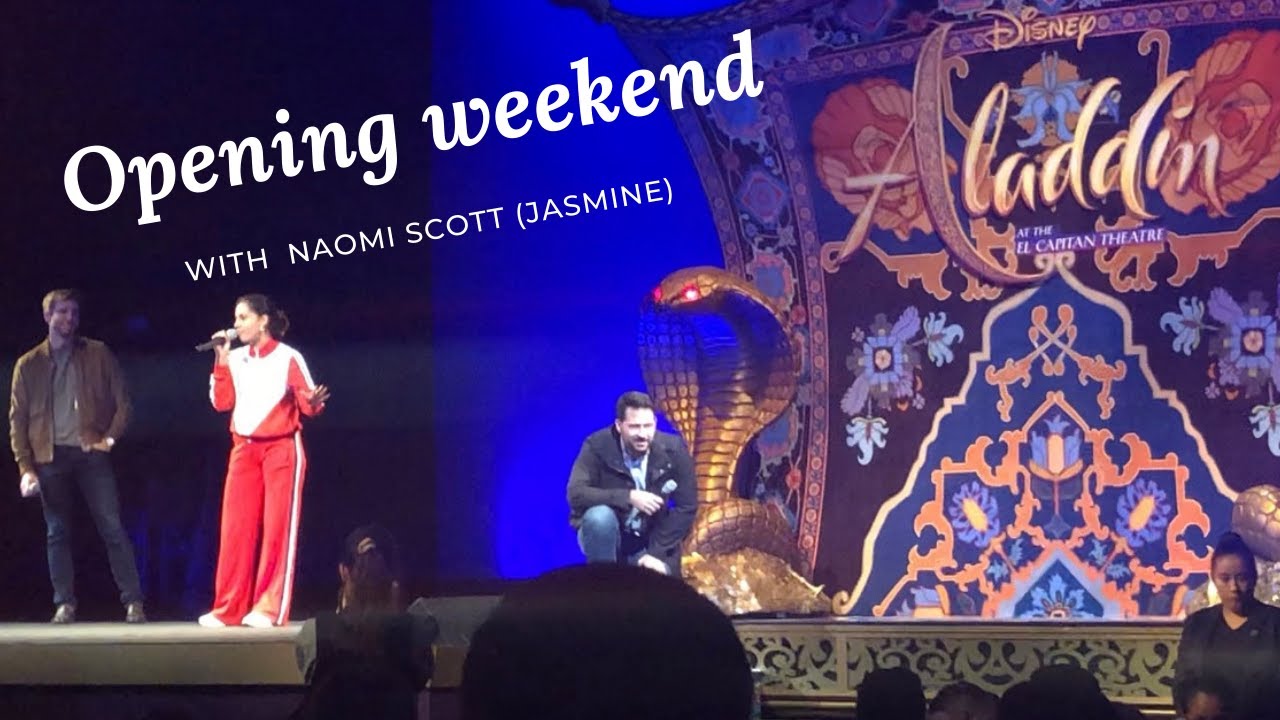Naomi Scott At The El Capitan Theater For 