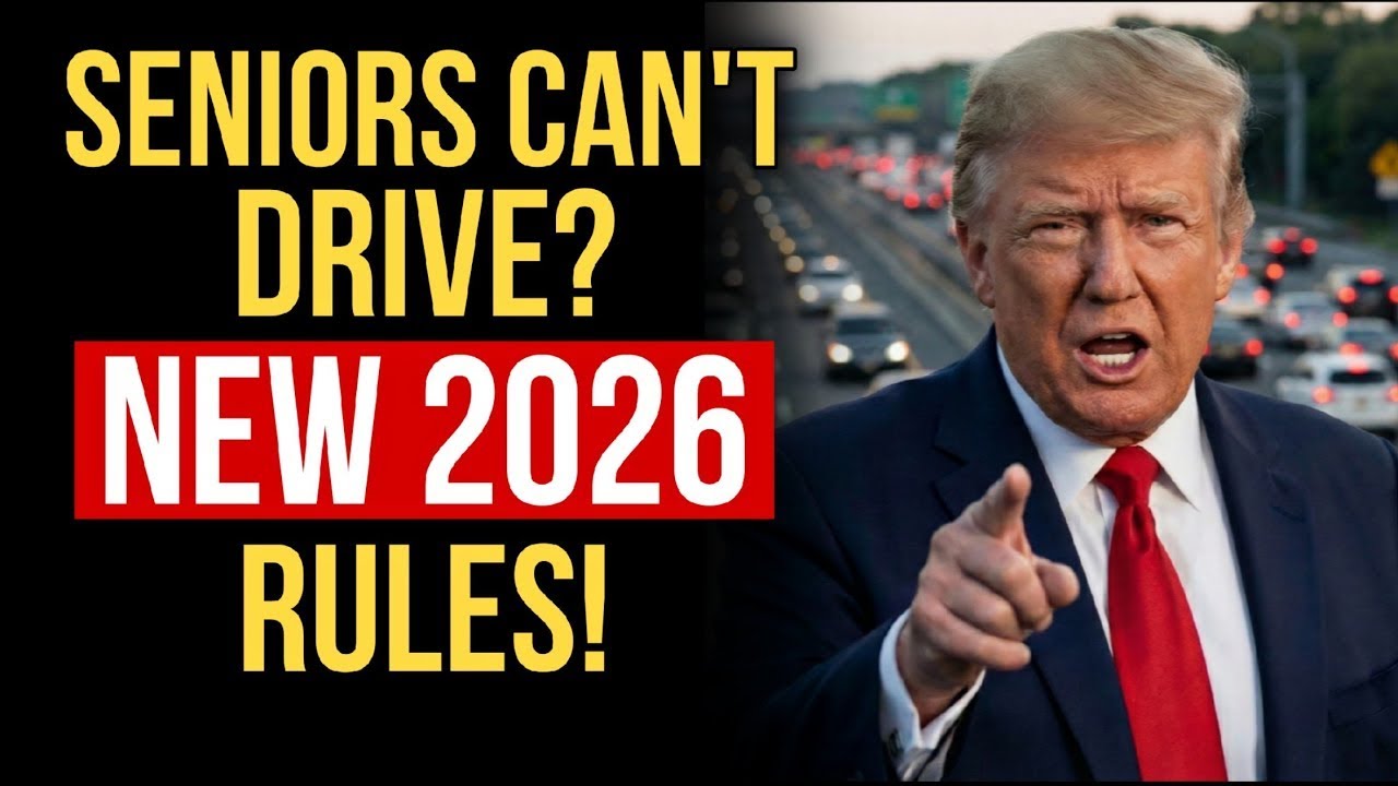 JUST ANNOUNCED  New Driving Rules Hit Feb 2026 &mdash; Seniors 65+ Beware!