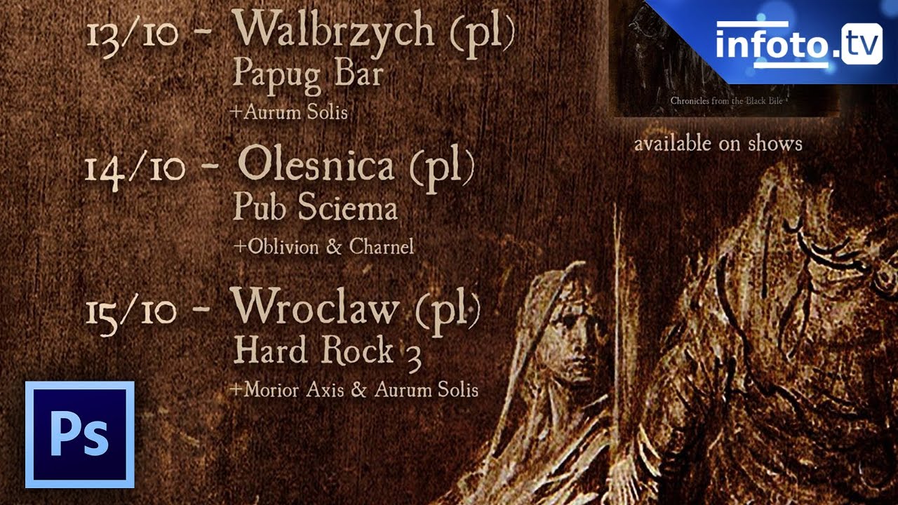 Jak zrobić plakat koncertowy w Photoshopie