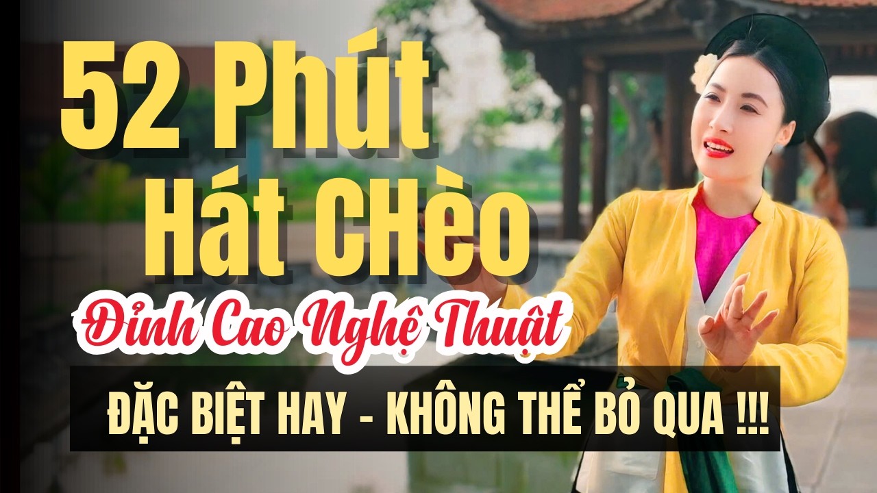 Tuyển Tập Hát Chèo Đặc Biệt Hay | Ns Thu Hoài nhà hát chèo Thái Bình | Hát Chèo Hay