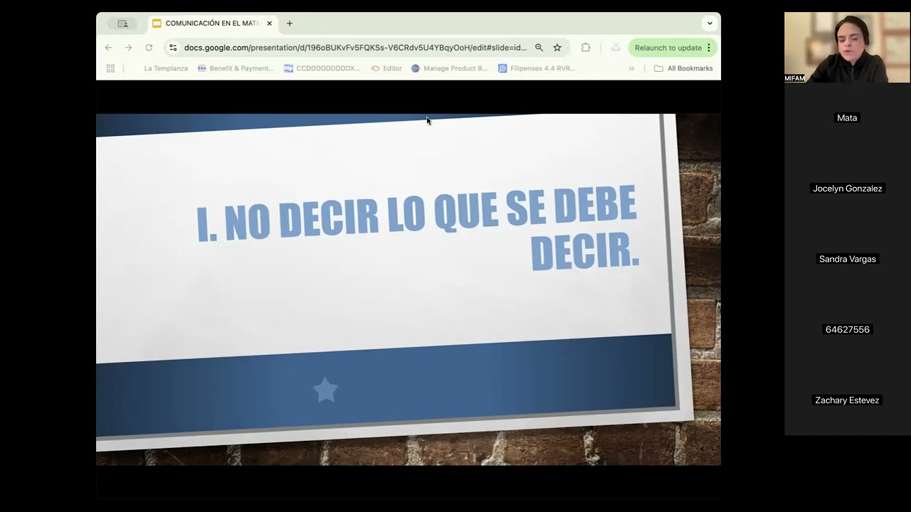 La comunicación en el matrimonio y la familia