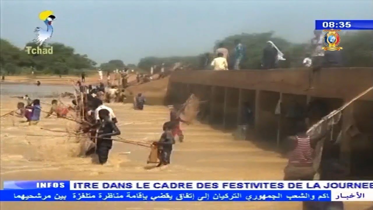 موسم السمك في مدينة أم التيمان جنوب شرق تشاد