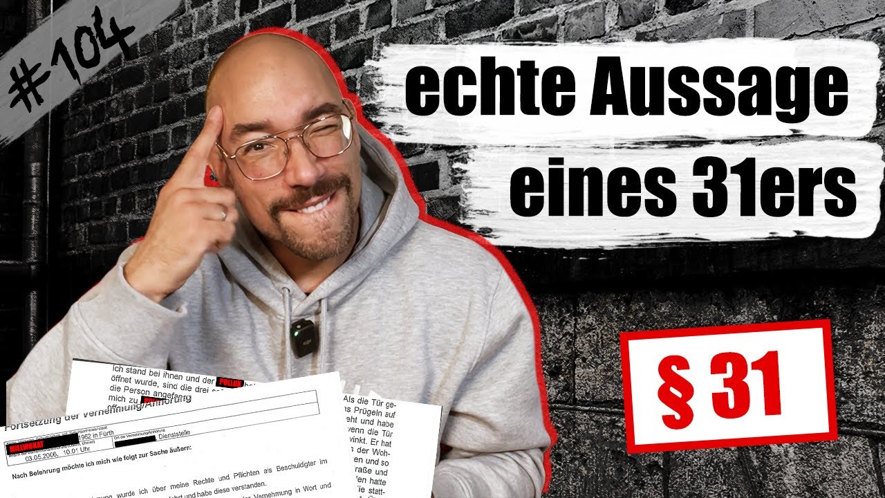Die Aussage eines Verr&auml;ters / JVA Stadelheim - Folge 104