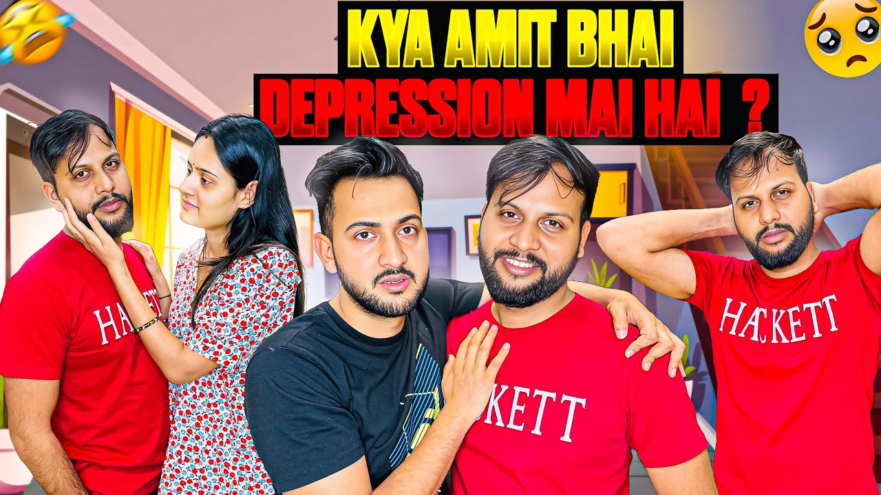 Kya Amit Bhai Depression Mai Hai😞 Mujhse Kahi Apne Dil Ki Baat😃 | Vinay Thakur Vlogs