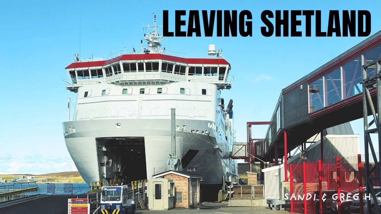 Leaving Lerwick for Aberdeen on the Northlink