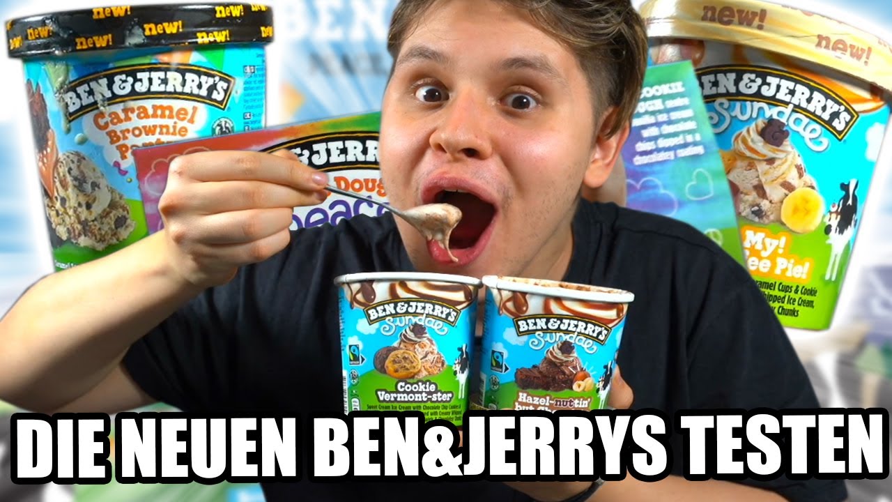 DIE NEUEN BEN&JERRY🍦 SORTEN TESTEN😍/ESSEN🐷/GENIESSEN🤤