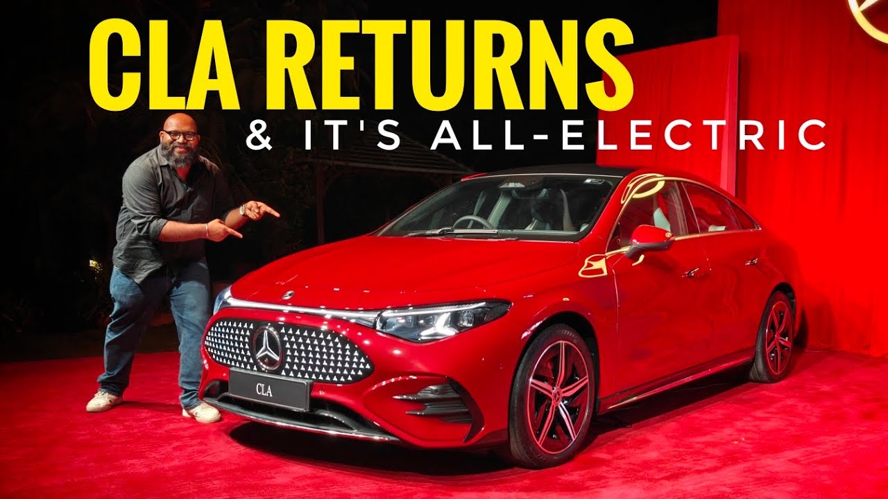 Mercedes-Benz CLA Electric First Look: 782 km Range, 0-100 kmph in 6.7 Seconds