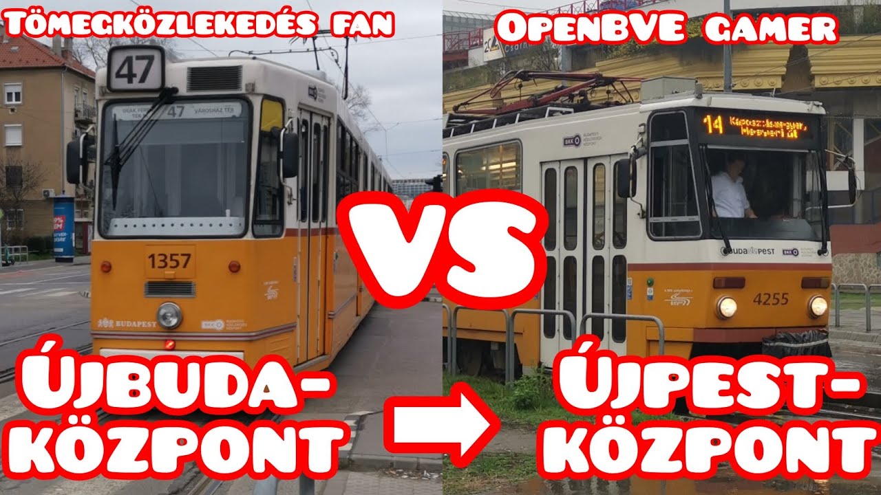 M3-as és M4-es metró használata nélkül Újbudáról Újpestre! Kiderül, melyik a leggyorsabb út!