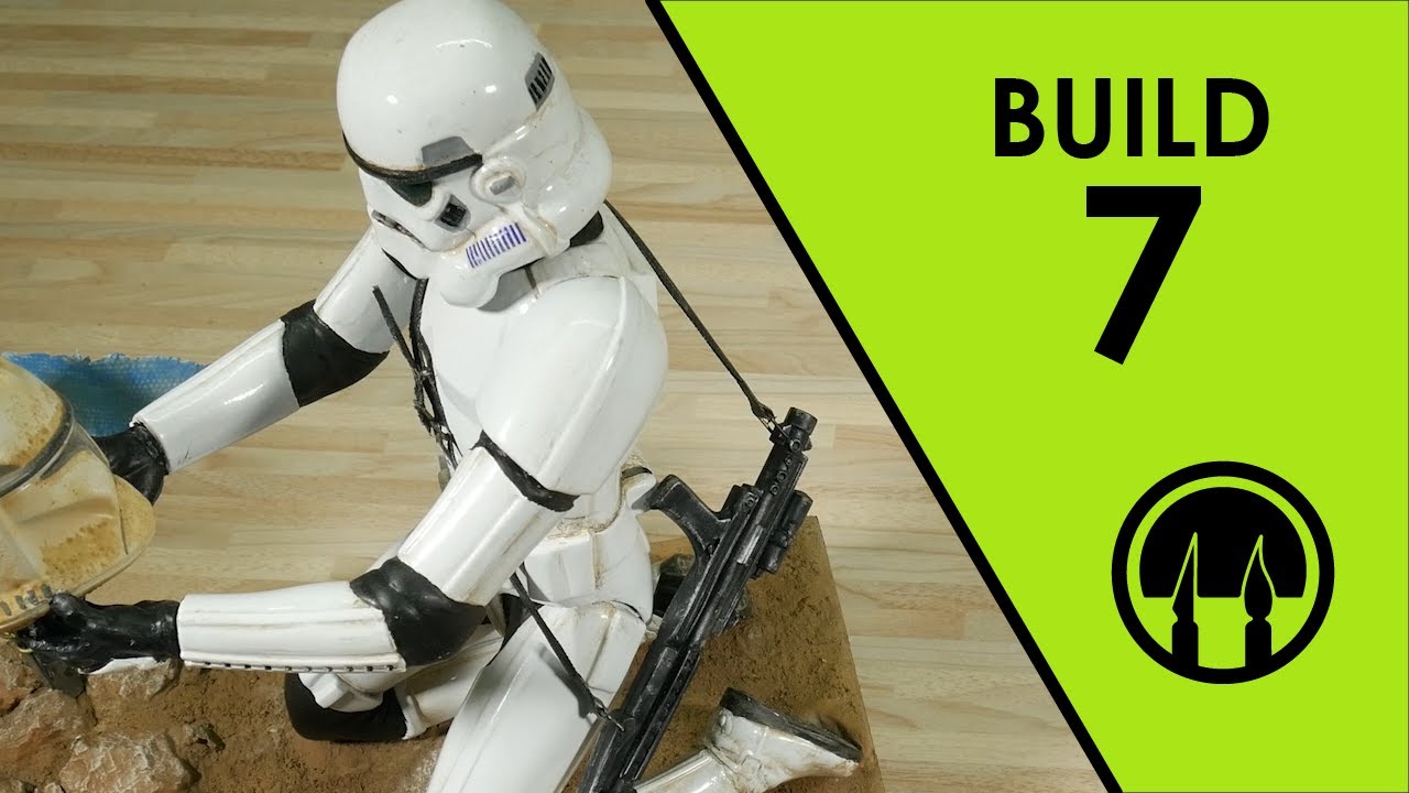 Star Wars Stormtrooper Toy Remake / Diorama - 