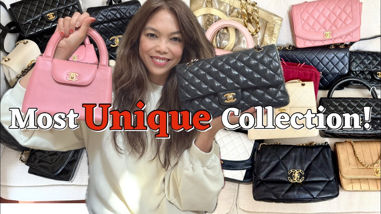 25 RARE Chanel Bags You’ve NEVER Seen + Collection Tour (Vintage + Classic)
