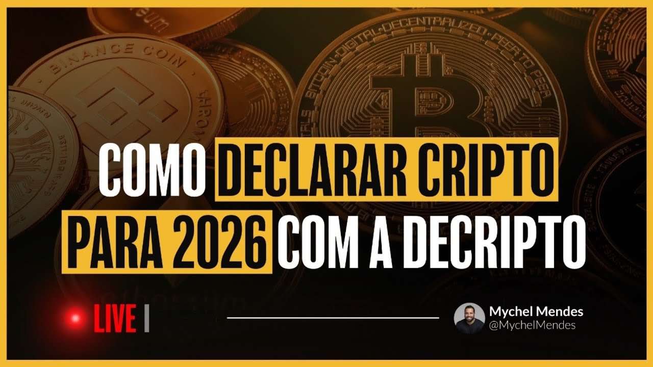 Como declarar cripto em 2026 - TUDO O QUE MUDOU