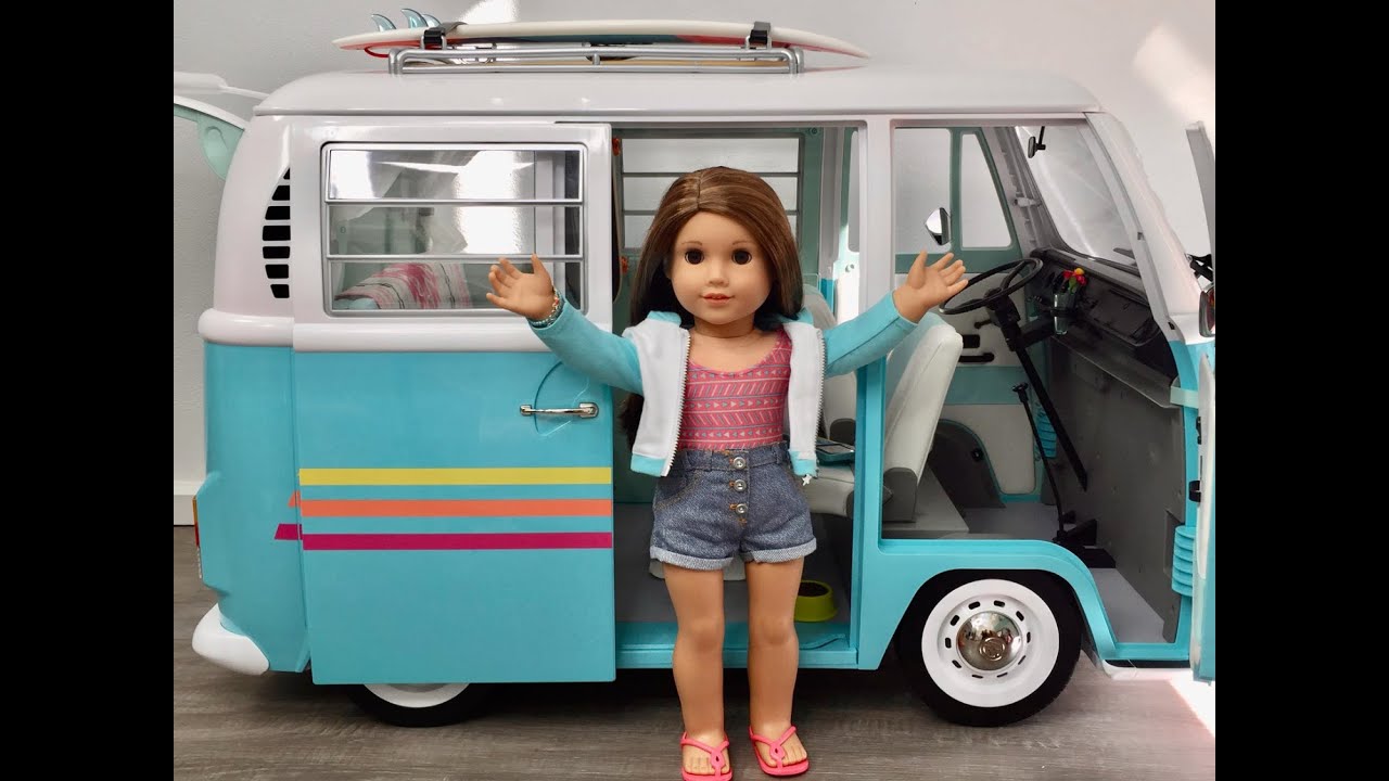 American Girl Joss Volkswagen Surf Bus ~ Девушка года 2020 НОВИНКА!