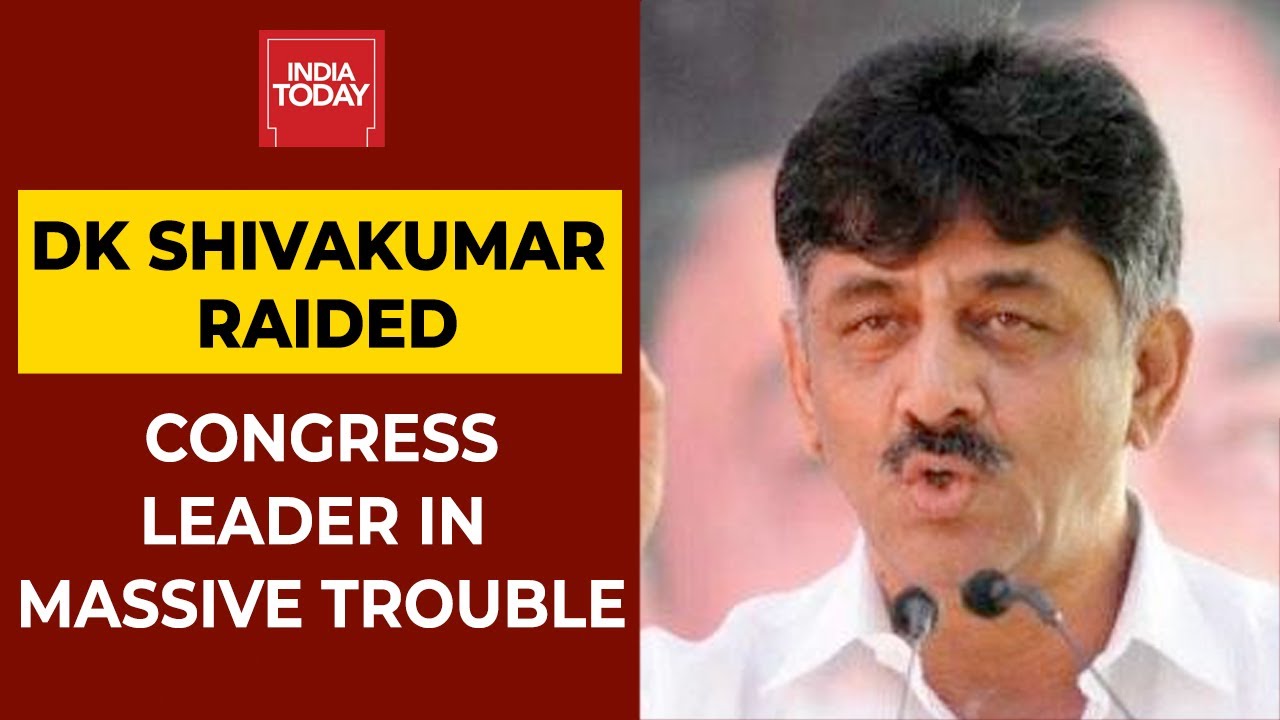 CBI Raids Congress Leader DK Shivakumar's Premises In Alleged Corruption Case