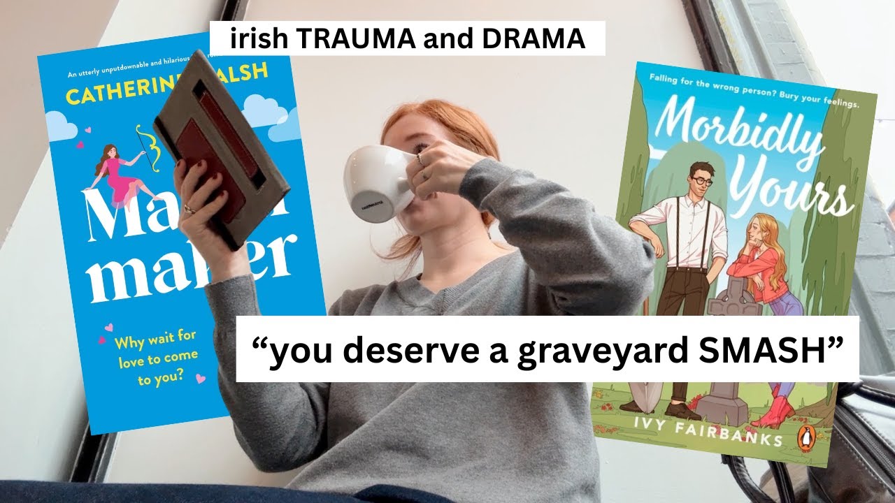 i read viral irish romance books in ireland ☘️ 💀 and lost my mind (enemies to lovers / dublin VLOG)