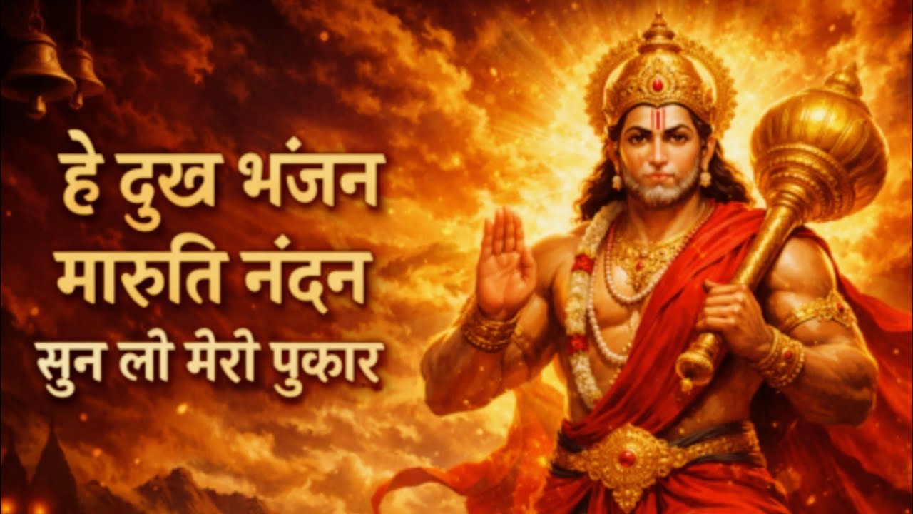 हे दुख भंजन मारुति नंदन सुन लो मेरी पुकार | Powerful Hanuman Bhajan | Hanuman Bhakti Song 2026