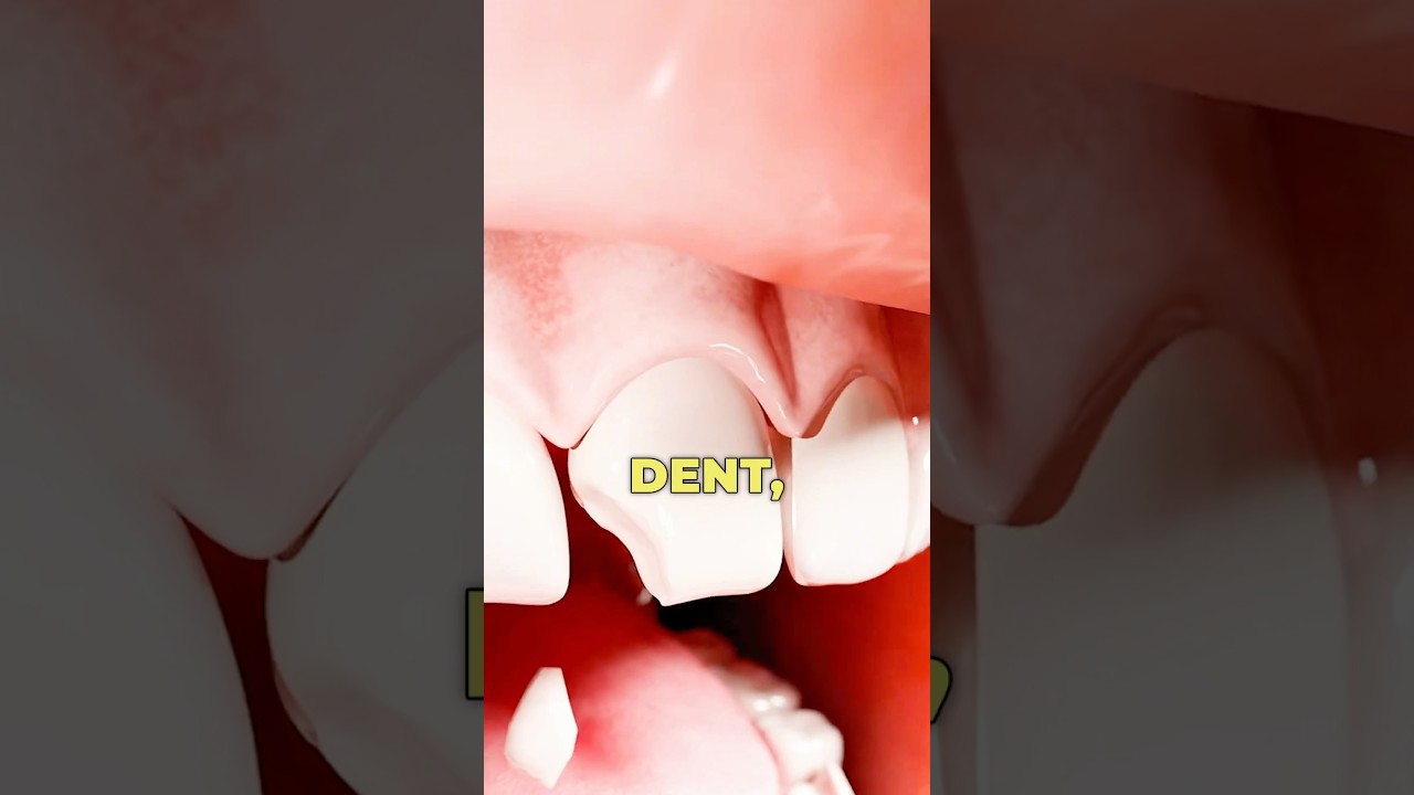 R&eacute;parer un bout de dent cass&eacute; 😳