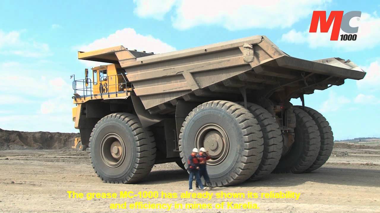 MC1000 application in 320t dumper