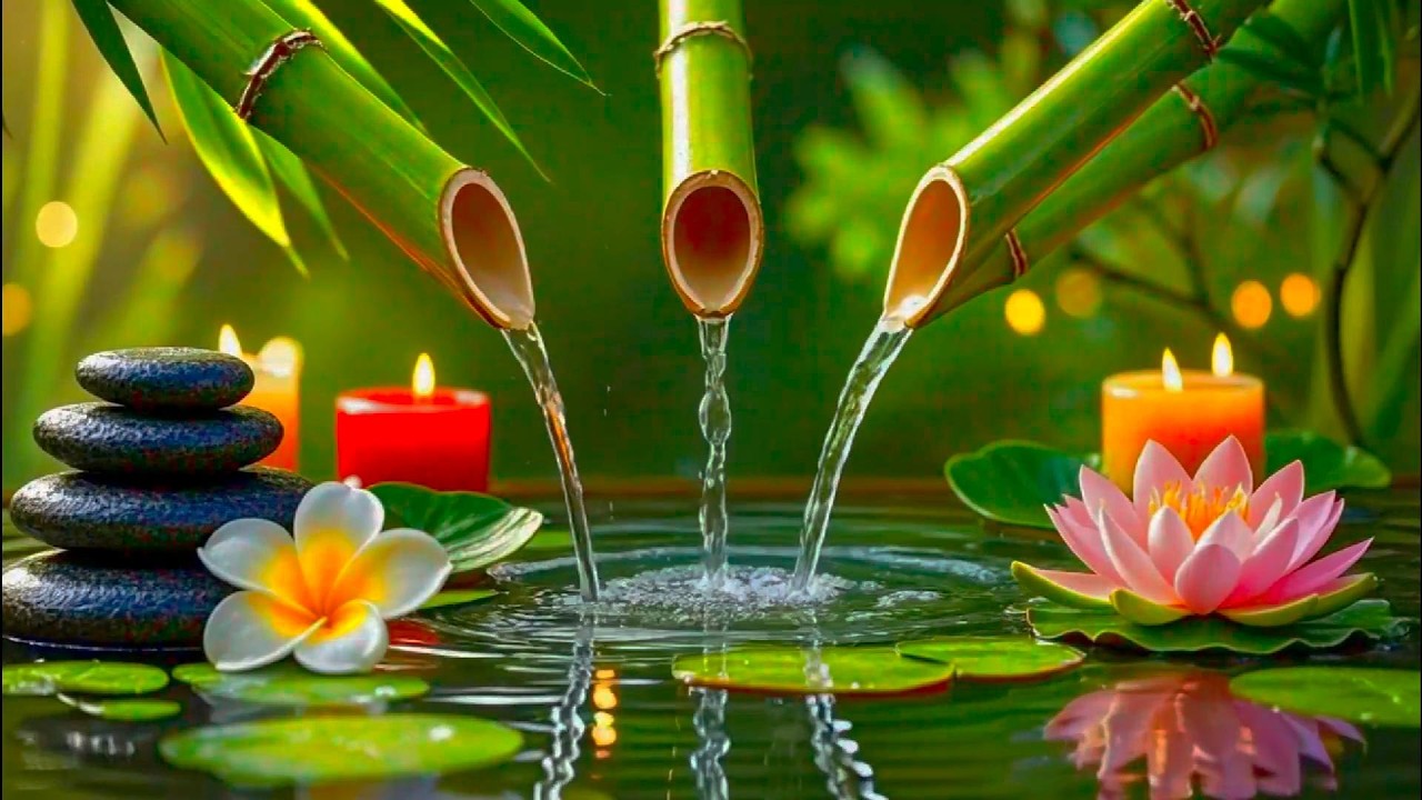 Meditation Sleep Music with Flowing Water 🌿 Anxiety Relief and Deep Rest