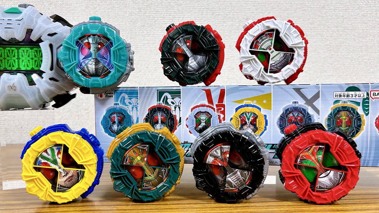 栄光の7人ライダーがDXライドウォッチ化！新変身音でアーマータイムできる！プレバン限定 DX昭和ライドウォッチセット レビュー！仮面ライダージオウ ファイナルステージ