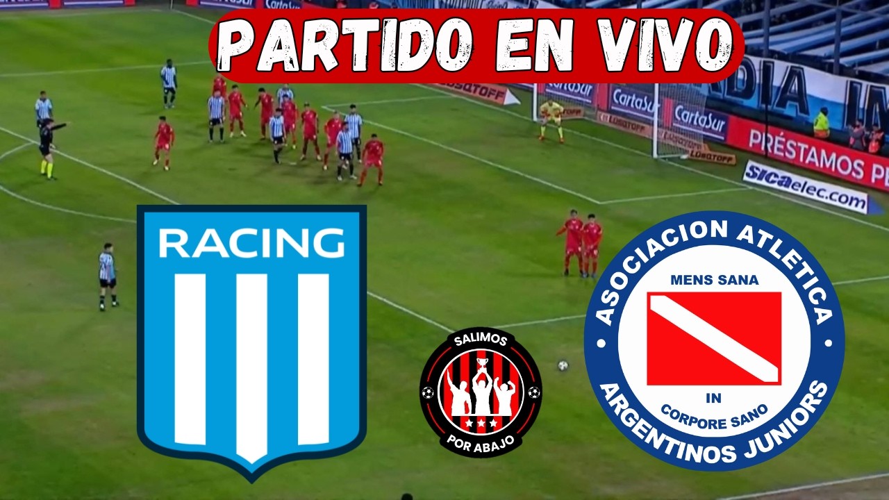 RACING VS ARGENTINOS JRS [ EN VIVO ] ⚽️ 🔥 LIGA ARGENTINA 🔥 FECHA 4 [ FÚTBOL HOY ]