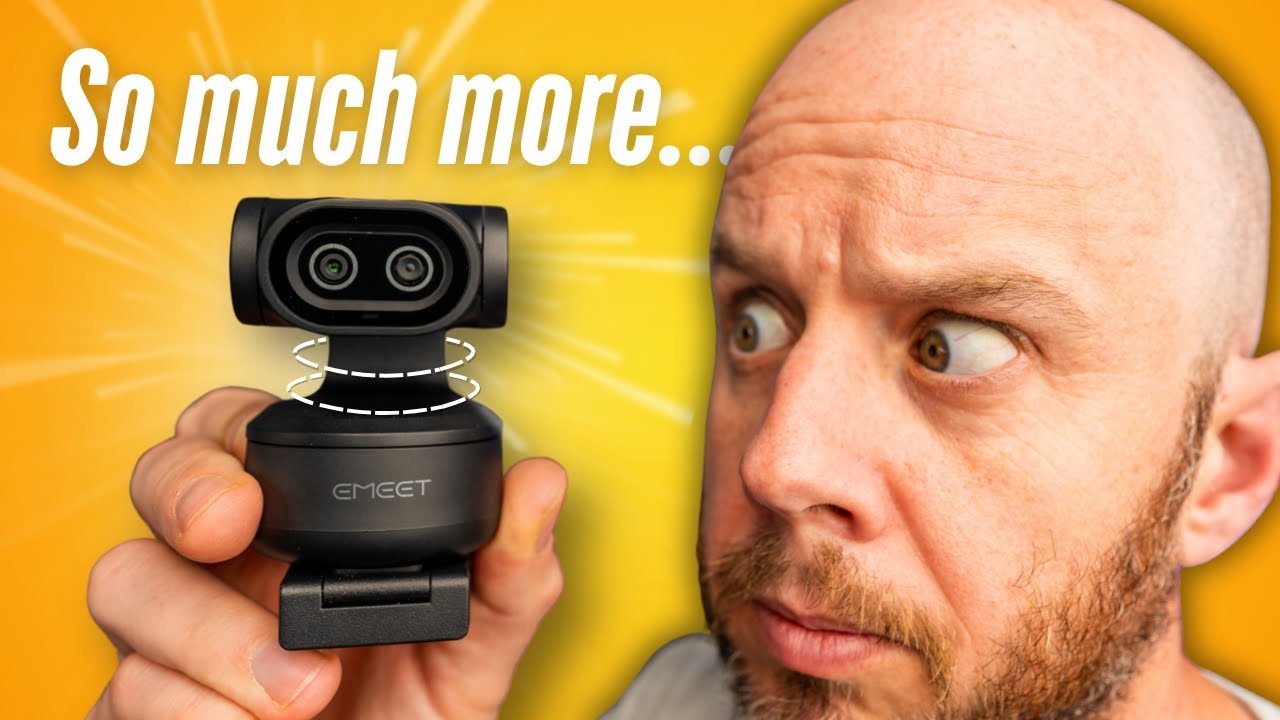 This webcam shocked me - the EMEET PIXY!