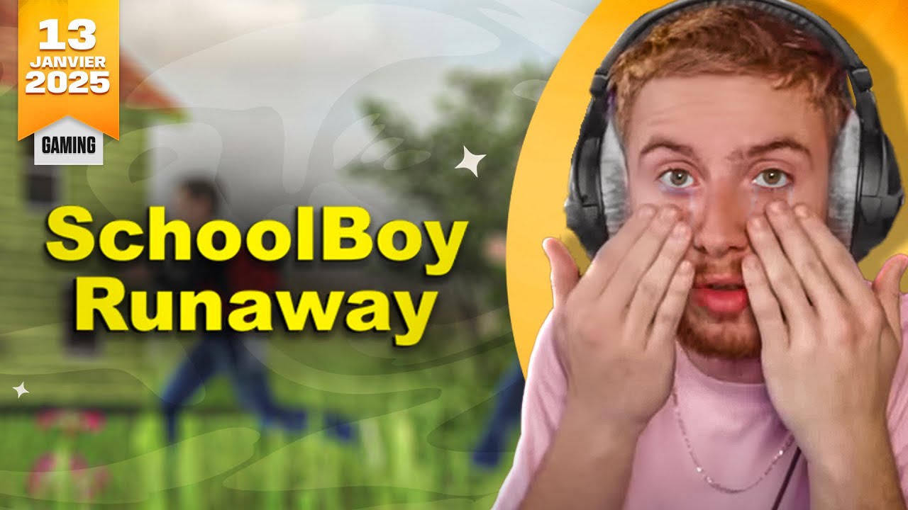 🏚️ JE M’ÉVADE de chez mes PARENTS (Schoolboy RunAway)