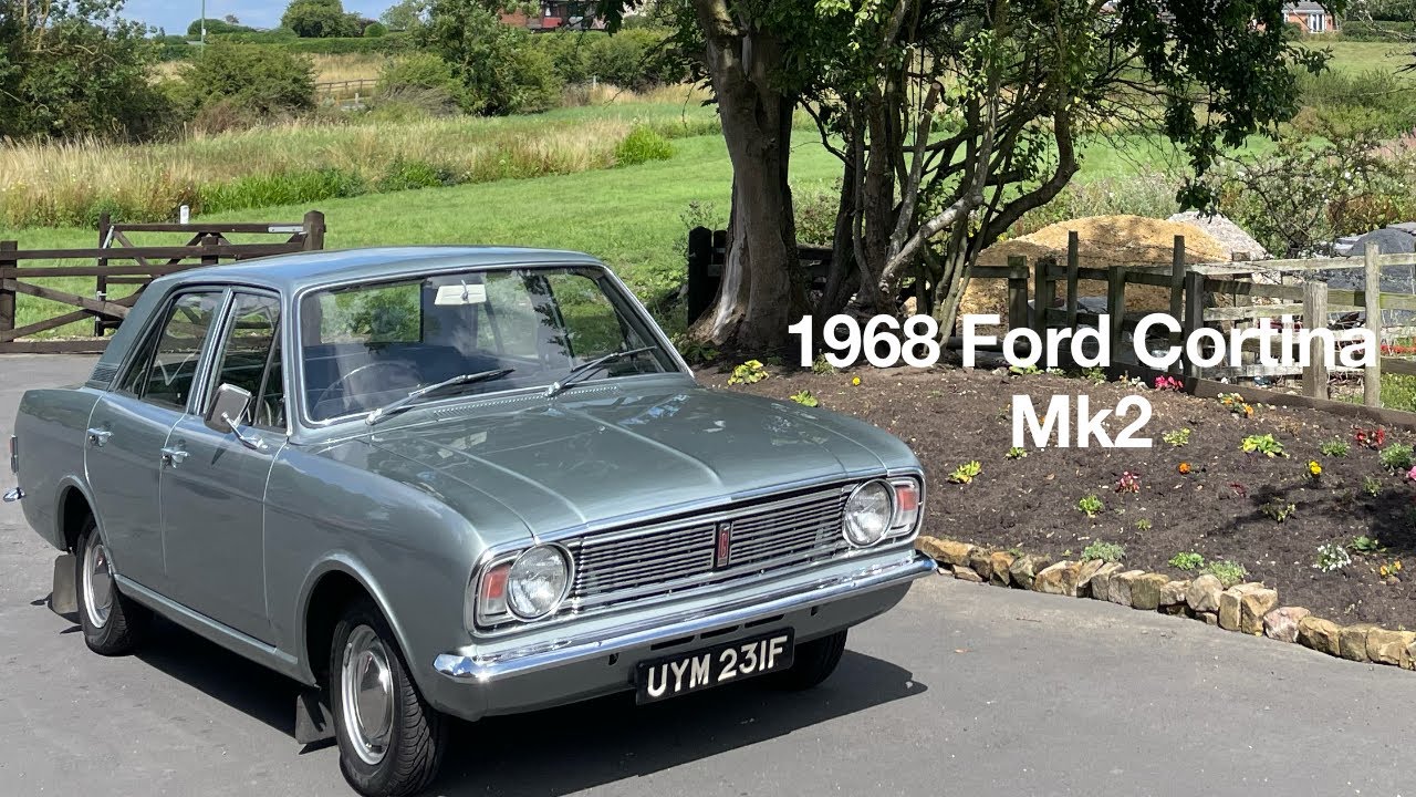 WOW! Rare 1968 Ford Cortina MK2 1300 Deluxe