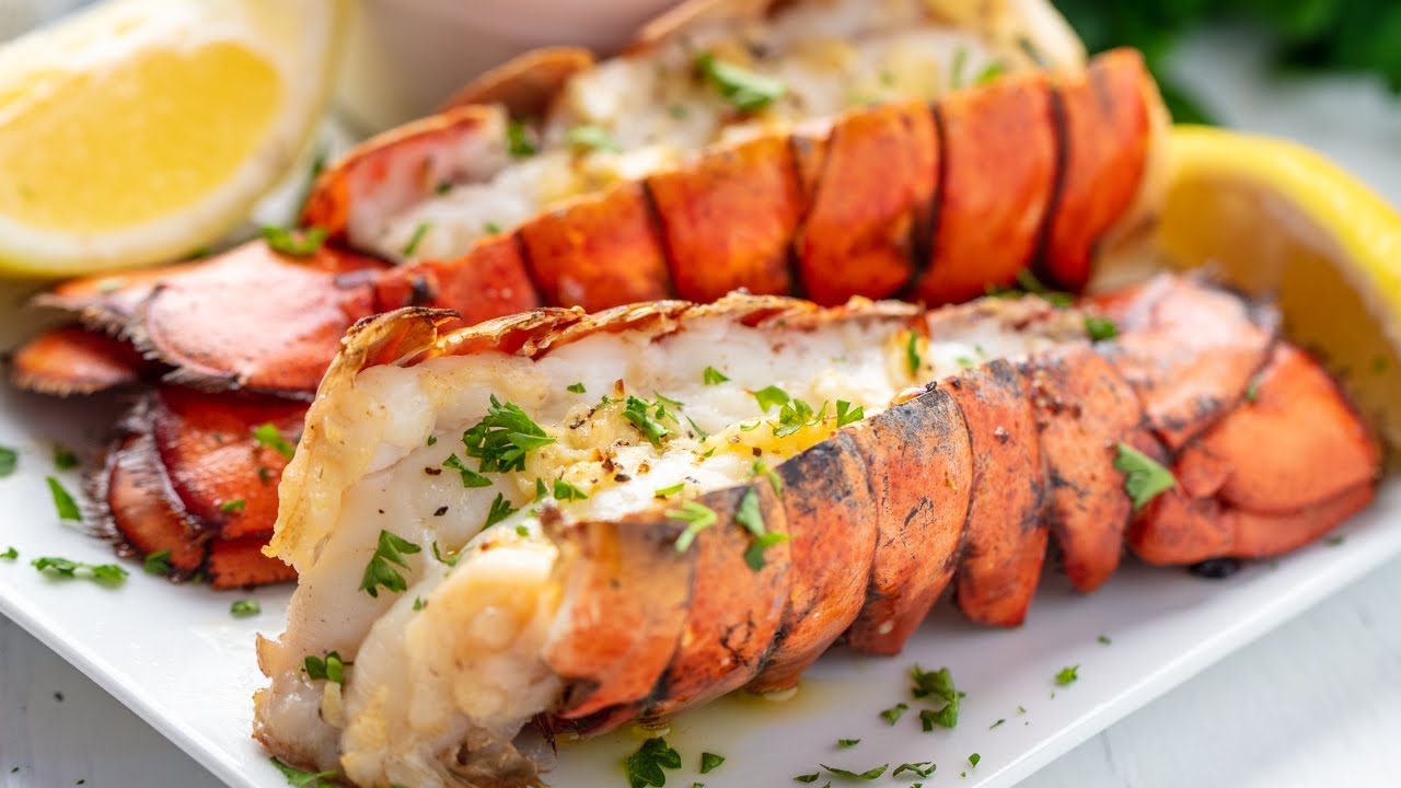 How to Make The Easiest Broiled Lobster Tails