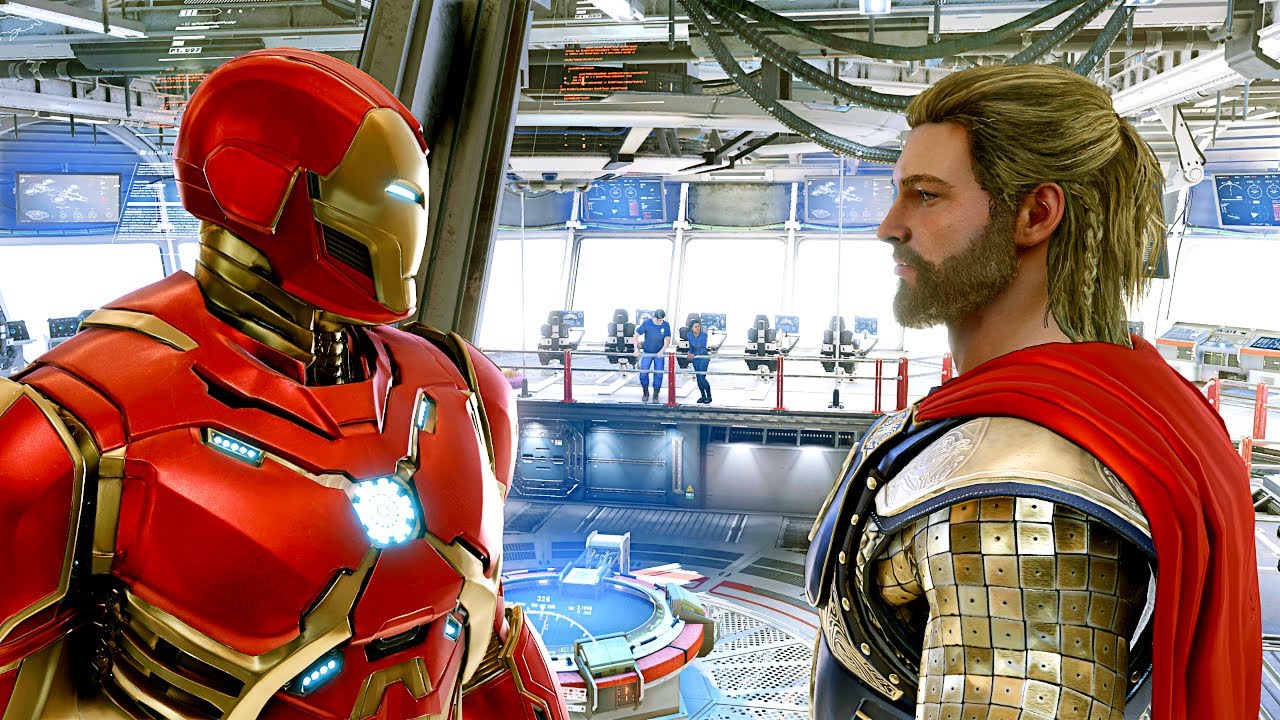 Thor and Avengers Unique Dialogue in Marvel's Avengers Game