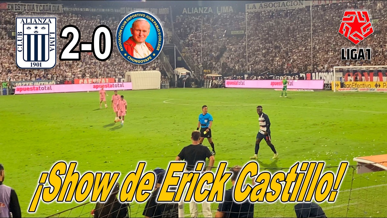 ALIANZA LIMA 2-0 JUAN PABLO II 🔥Esto no sale en la TV 😱