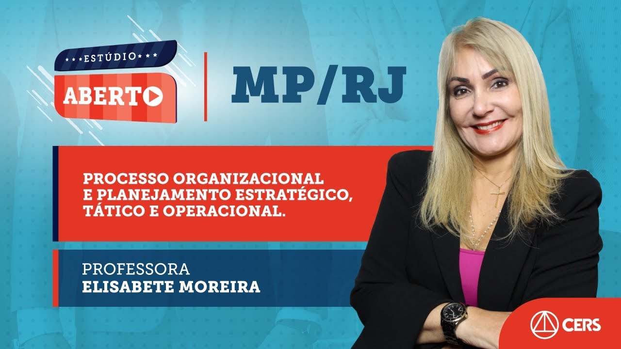 Aula gratuita sobre processo organizacional: Planejamento, Organização, direção e controle e mais