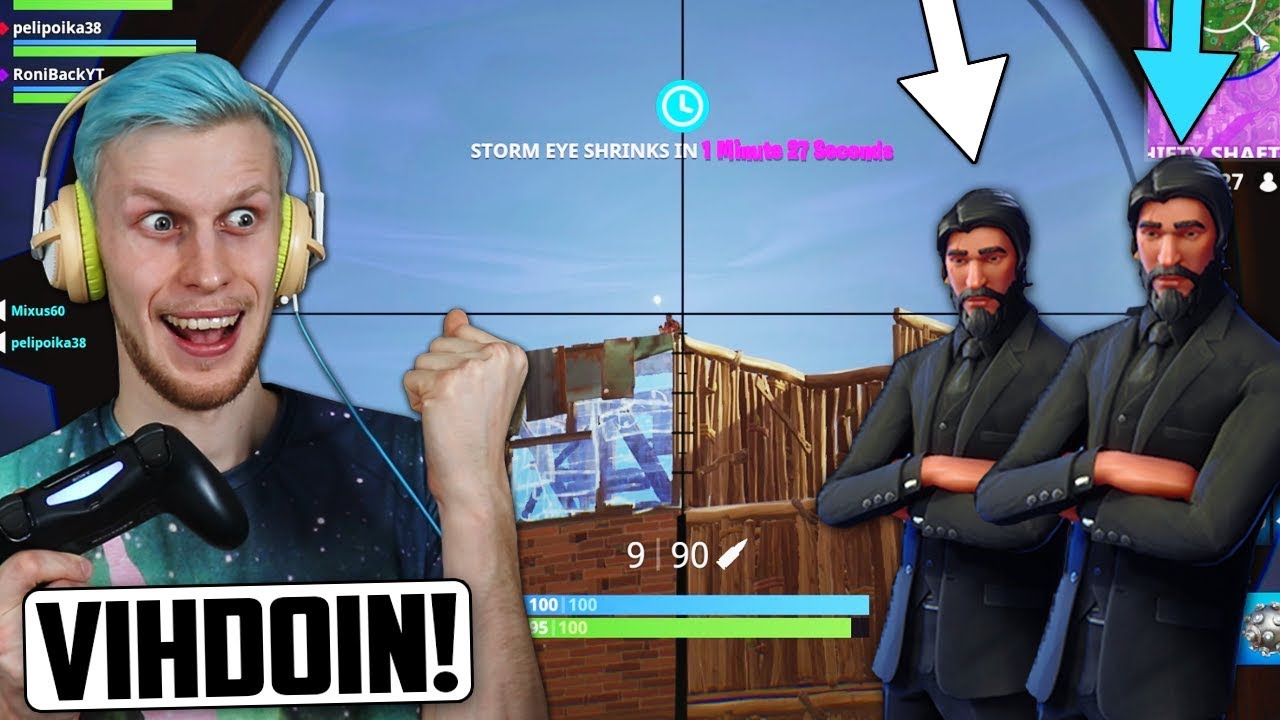 Pelataan Fortnitea Katsojien Kanssa! (ENSIMMÄINEN VOITTO!)