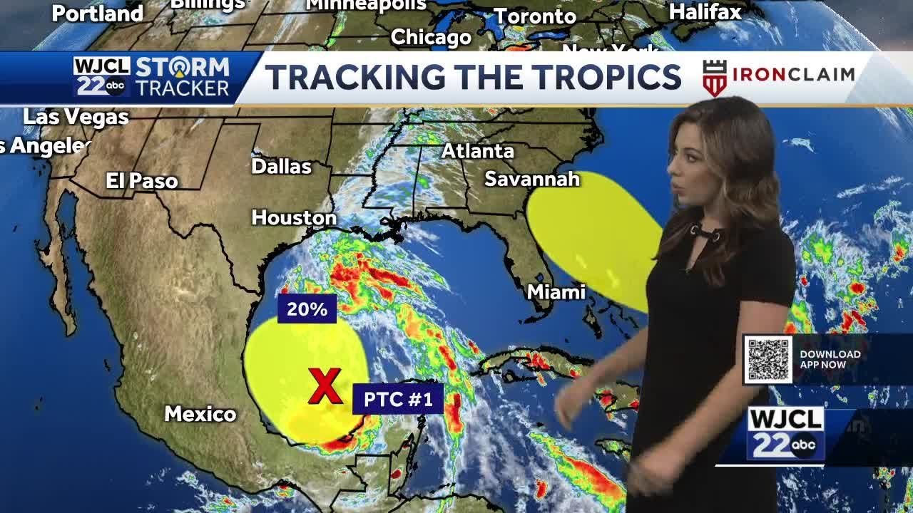 Tropical Storm Alberto Forming