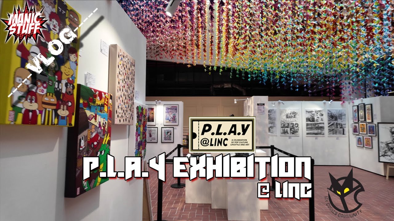 VLOG #1 - Exploring PLAY Exhibition @ LINC