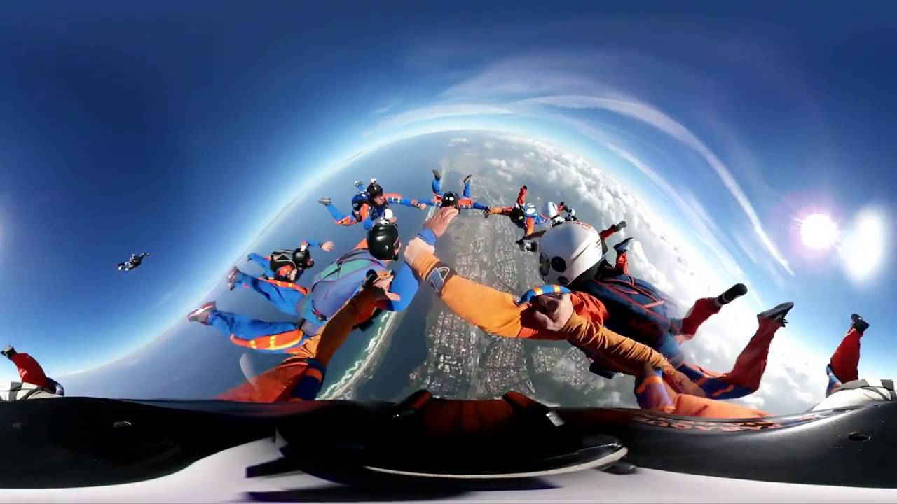 Gear 360  Skydiving in Rio