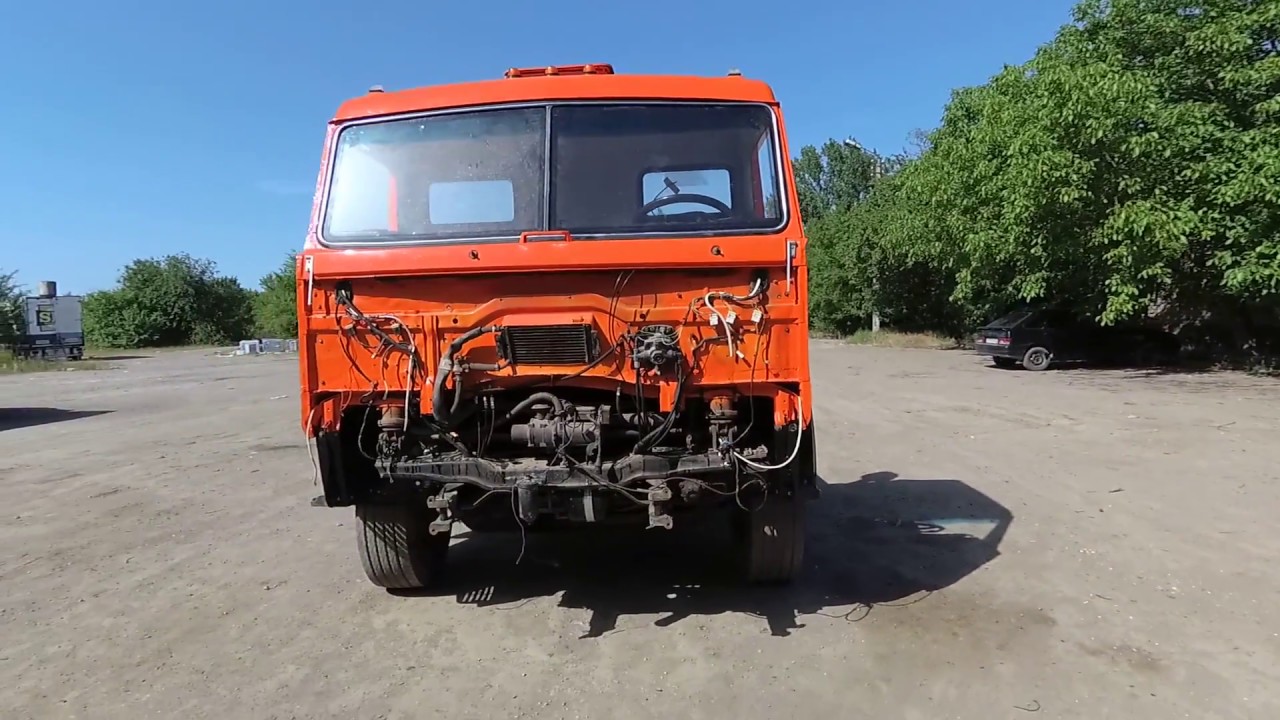 Установка лобовых стёкол на КамАЗ