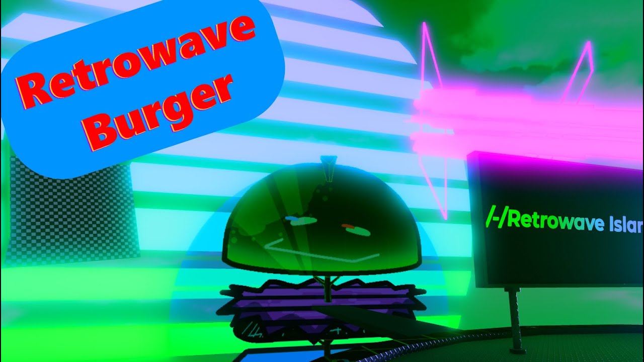 How to Get RETROWAVE Burger | Find the Burgers (66)