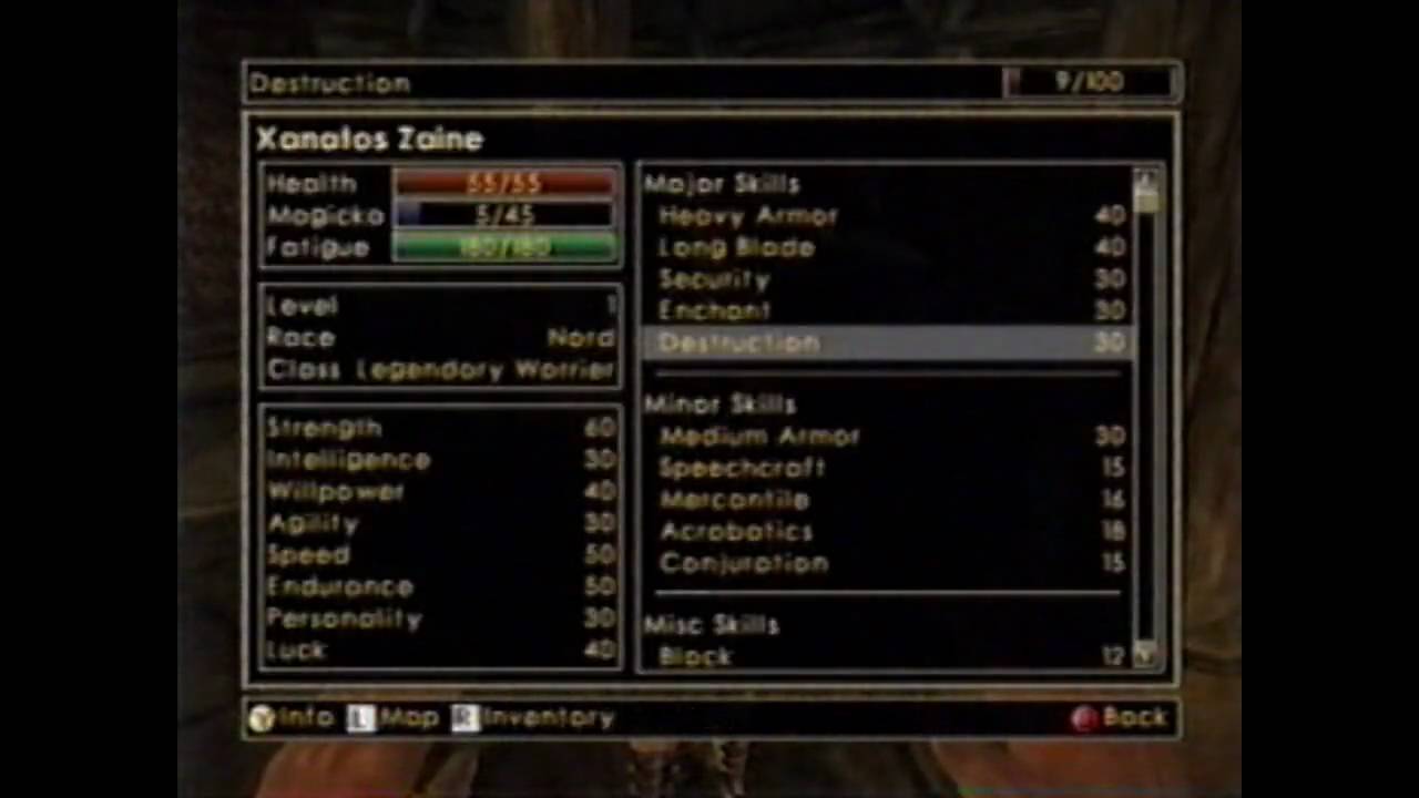 Morrowind Glitches