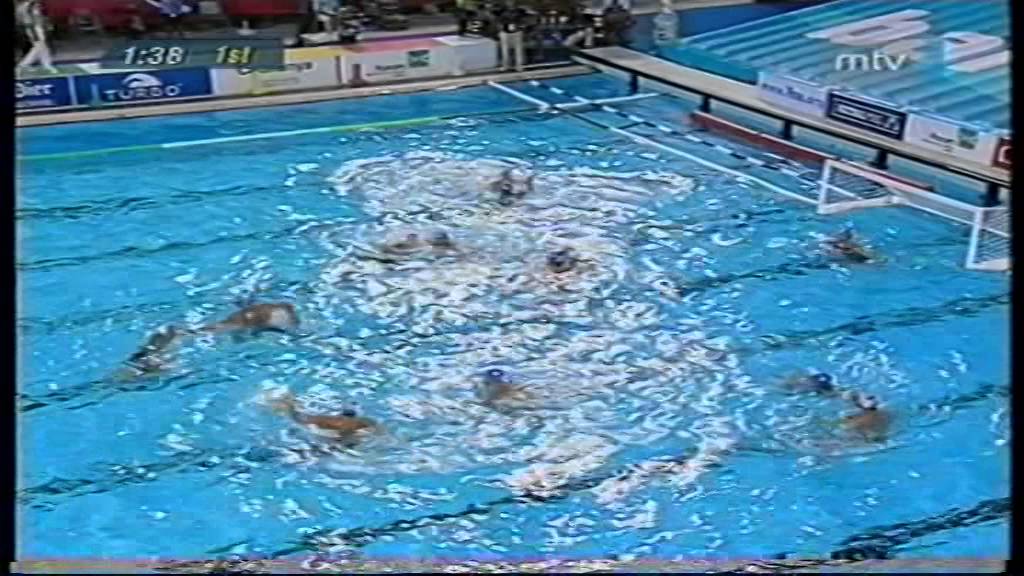Barcelona 2003 vízilabda VB elődöntő Magyarország-Görögország 1.rész