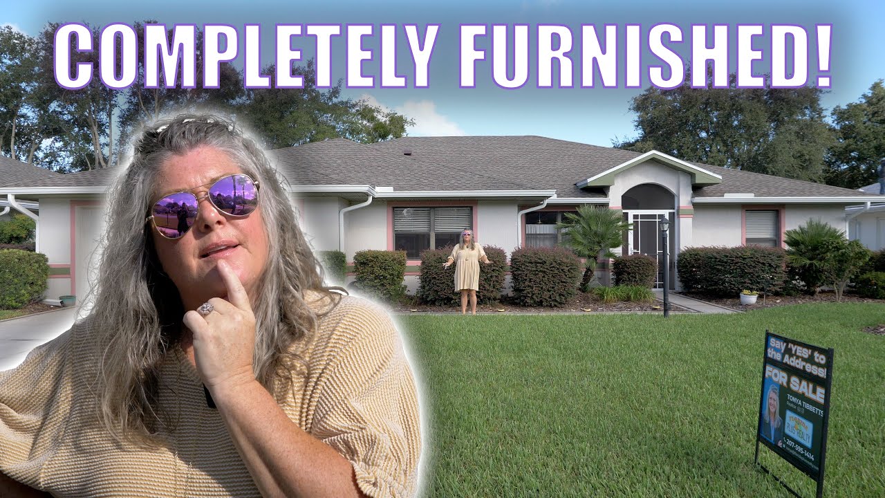 Turn-Key Furnished 55 +Home For Sale! Move In Ready! Central Florida Retirement Living