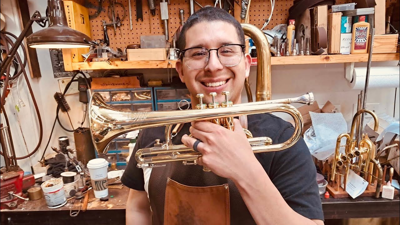 Restoration of a 1903 Cornet bell
