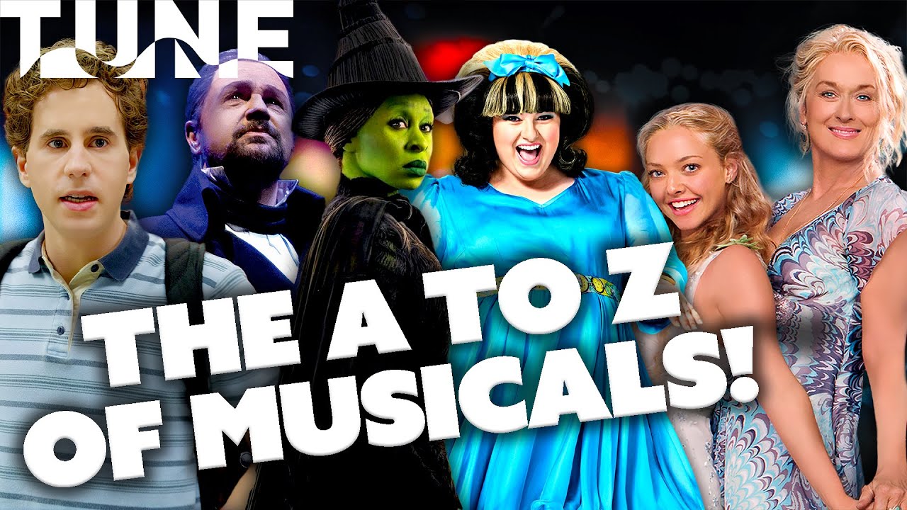 The ABC's of Movie Musicals 🎭 | One Song for Every Letter! | TUNE: Musical Moments