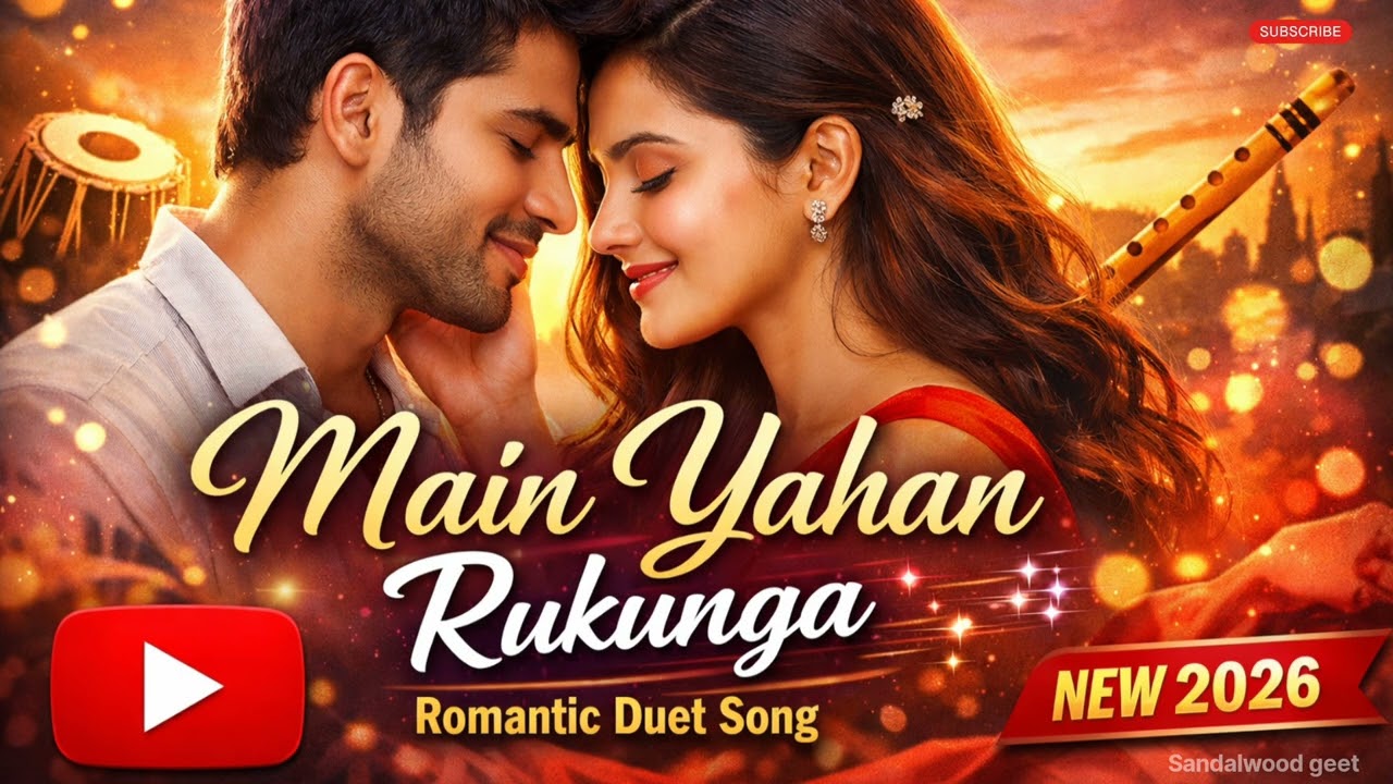 Main Yahan Rukunga | Romantic Song 2026 | Emotional  Pop Love Song | Sandalwood Geet