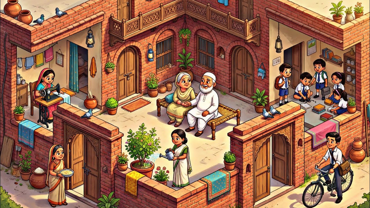 Lucknow main ek musalman family ki kahani Jo hijrat ke waqt Nahin I thi.